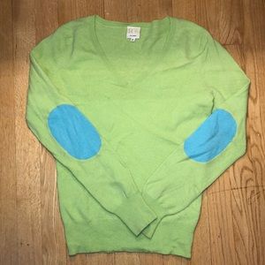 boo gemes cashmere green sweater
